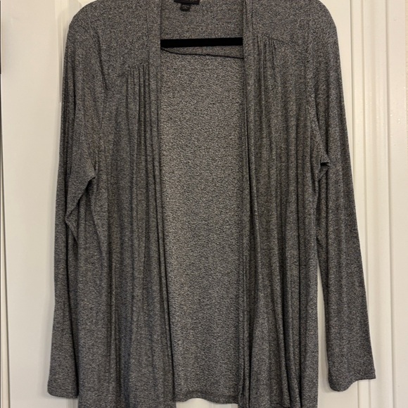 J. Jill Charcoal Knit Top - Picture 1 of 3